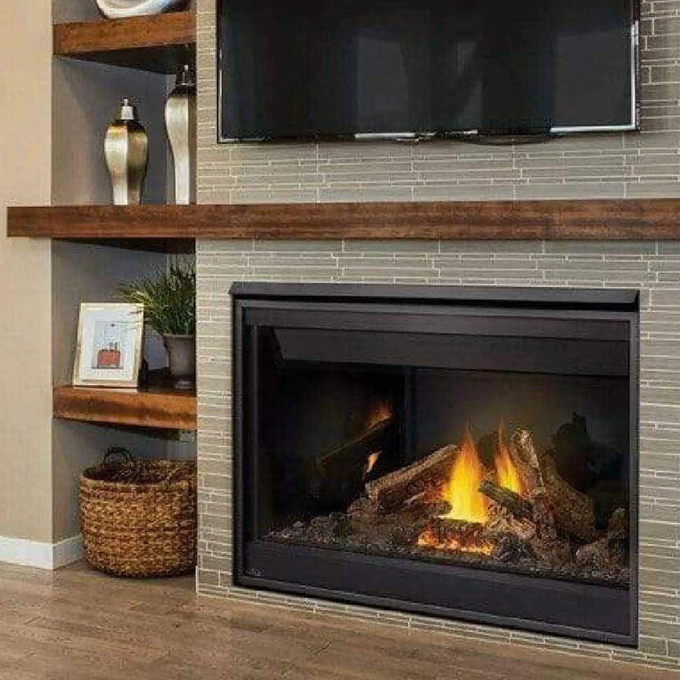 Napoleon Ascent 42 Direct Vent Millivolt Ignition Propane Gas Fireplace [B42N/PTR] (SAK91456) by SAKSBY WHOLESALE