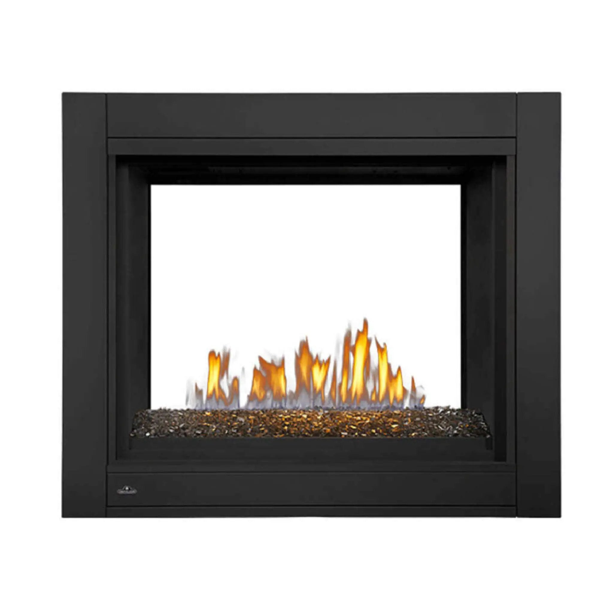 Napoleon Ascent 45-Inch Multi-View See-Through Glass Ember Bed Direct Vent Natural Gas Fireplace [BHD4STGN] (SAK72816) by SAKSBY WHOLESALE