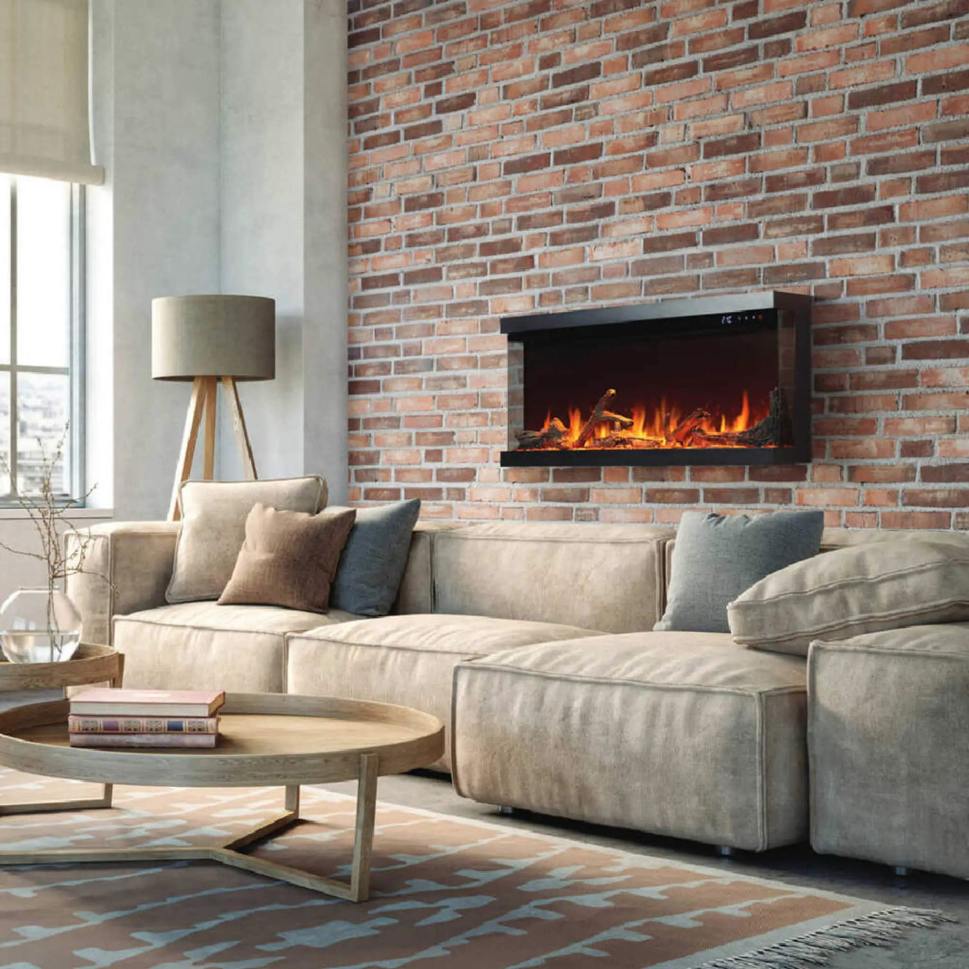 Napoleon Astound FlexMount Built-In Electric Fireplace [NEFL50/62/74AB] (SAK51294) by SAKSBY WHOLESALE
