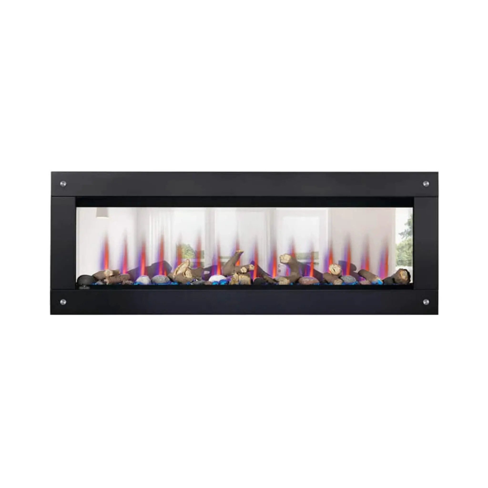Napoleon Clearion Elite 60-Inch Fully Recessed See Thru Wall Mounted Electric Fireplace [NEFBD60HE] (SAK31716) by SAKSBY WHOLESALE