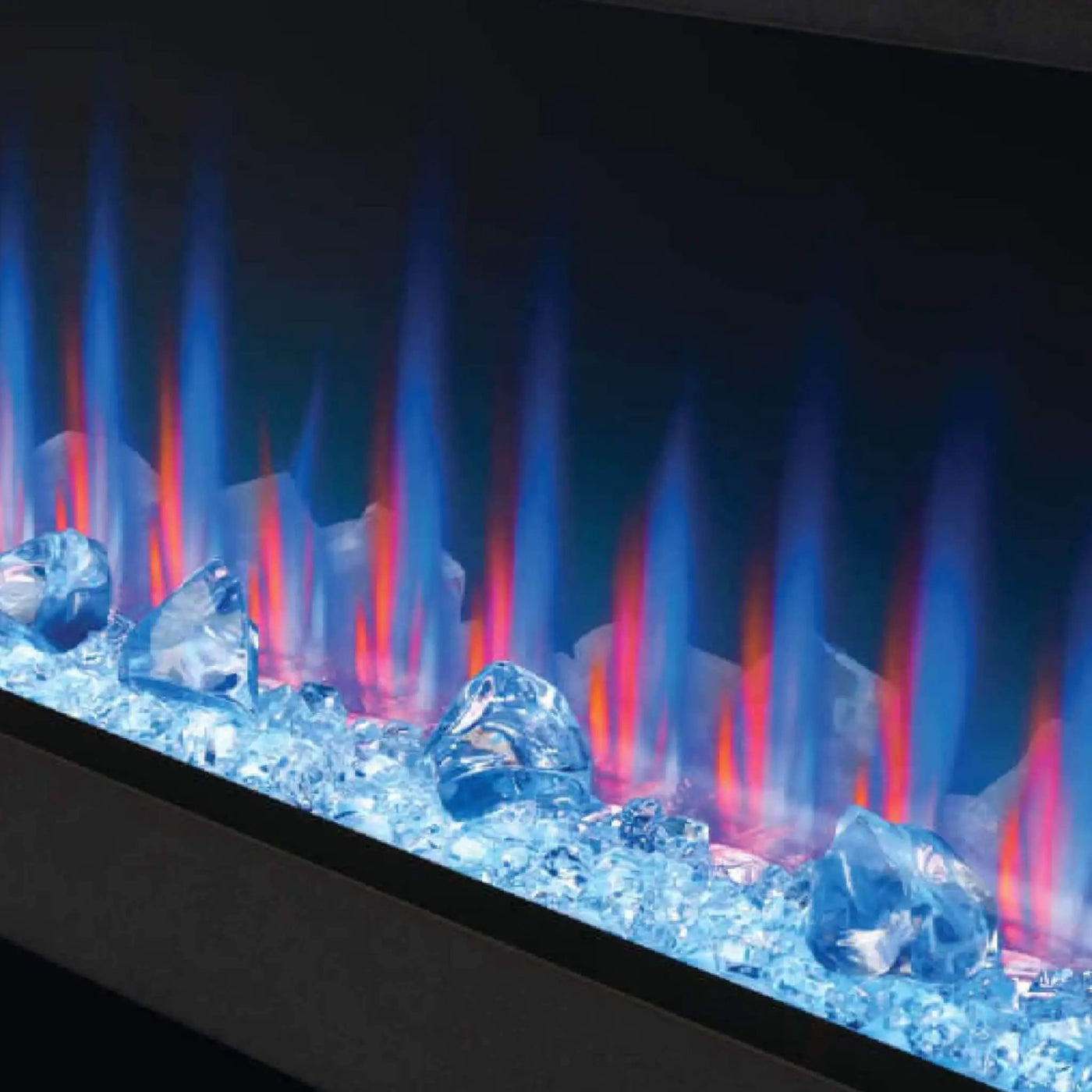 Napoleon Clearion Elite See-Through True Zone Heating Built-In Electric Fireplace [NEFBD50/60HE] (SAK47105) by SAKSBY WHOLESALE