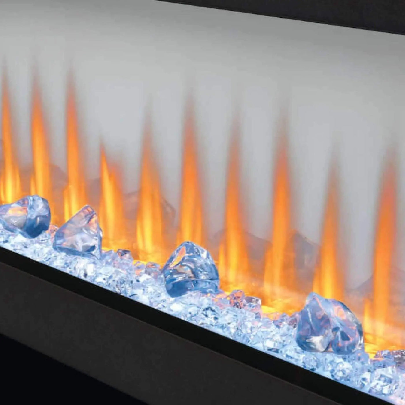 Napoleon Clearion Elite See-Through True Zone Heating Built-In Electric Fireplace [NEFBD50/60HE] (SAK47105) by SAKSBY WHOLESALE
