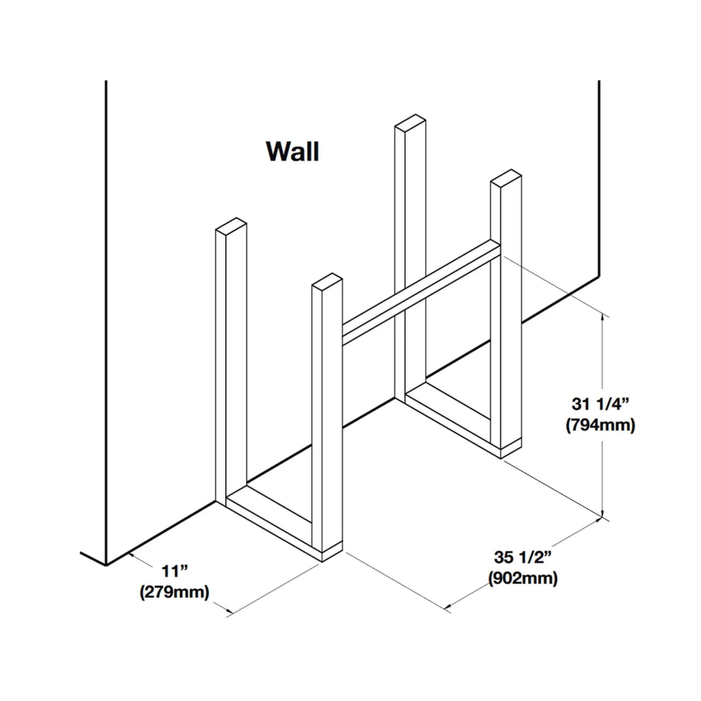Napoleon Element Self-Trimming Built-In Electric Fireplace [NEFB36/42H-BS-1] (SAK58173) by SAKSBY WHOLESALE