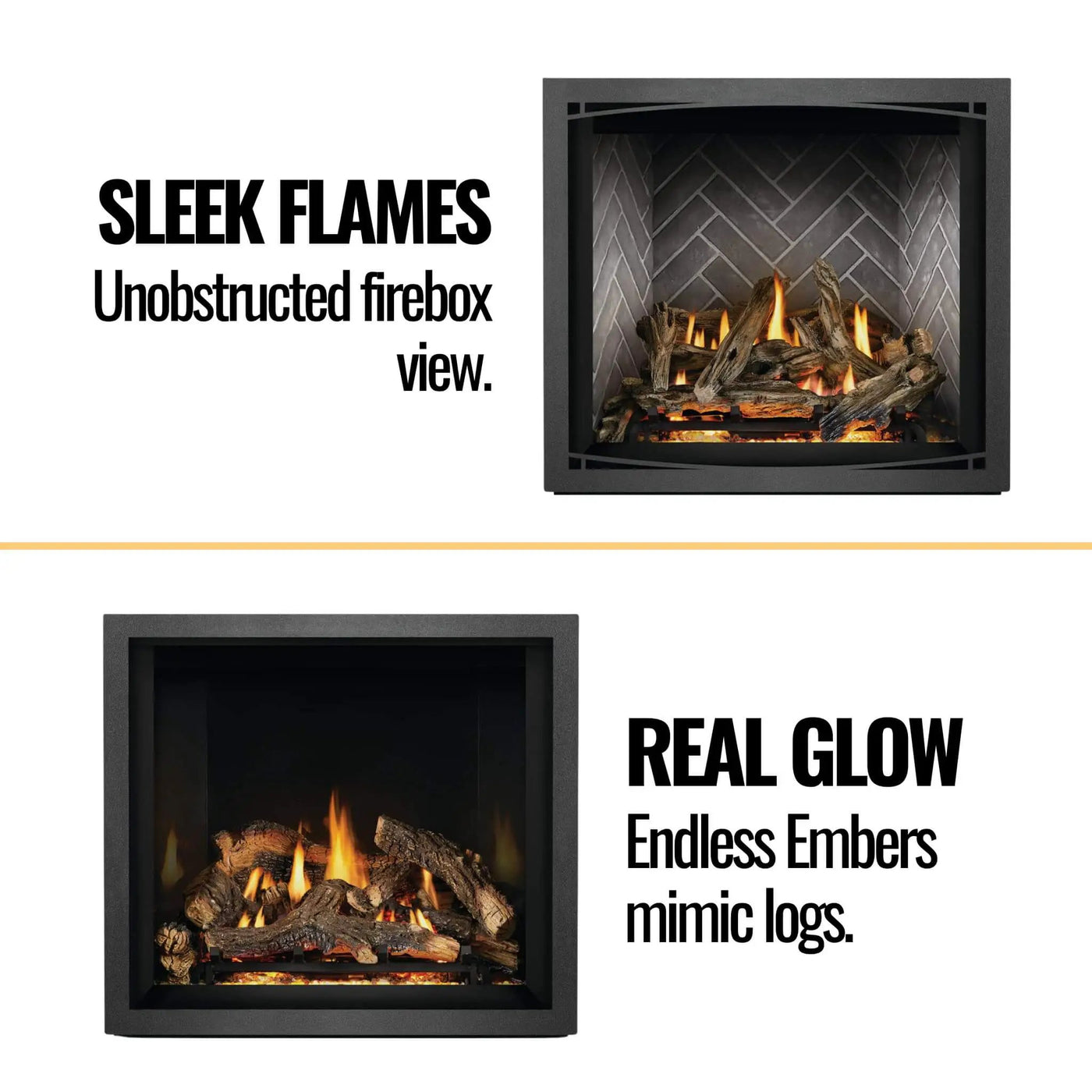 Napoleon Elevation X 36 38-Inch Direct Vent Electronic Ignition Propane Gas Fireplace With Remote Control [EX36N/PTEL] (SAK83365) by SAKSBY WHOLESALE
