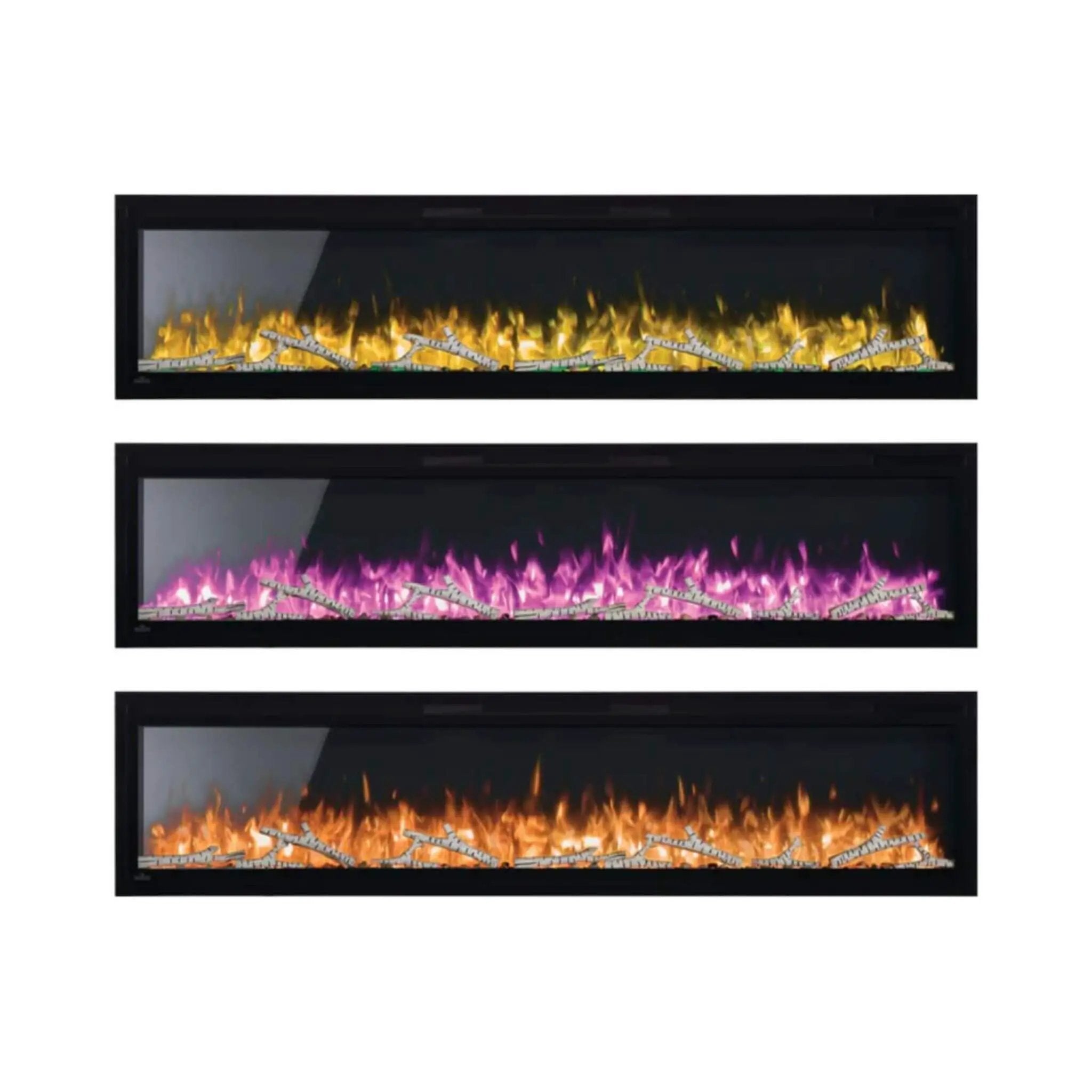 Napoleon Entice Wall-Hanging Electric Fireplace With Multi-Function Remote Control (SAK74519) by SAKSBY WHOLESALE