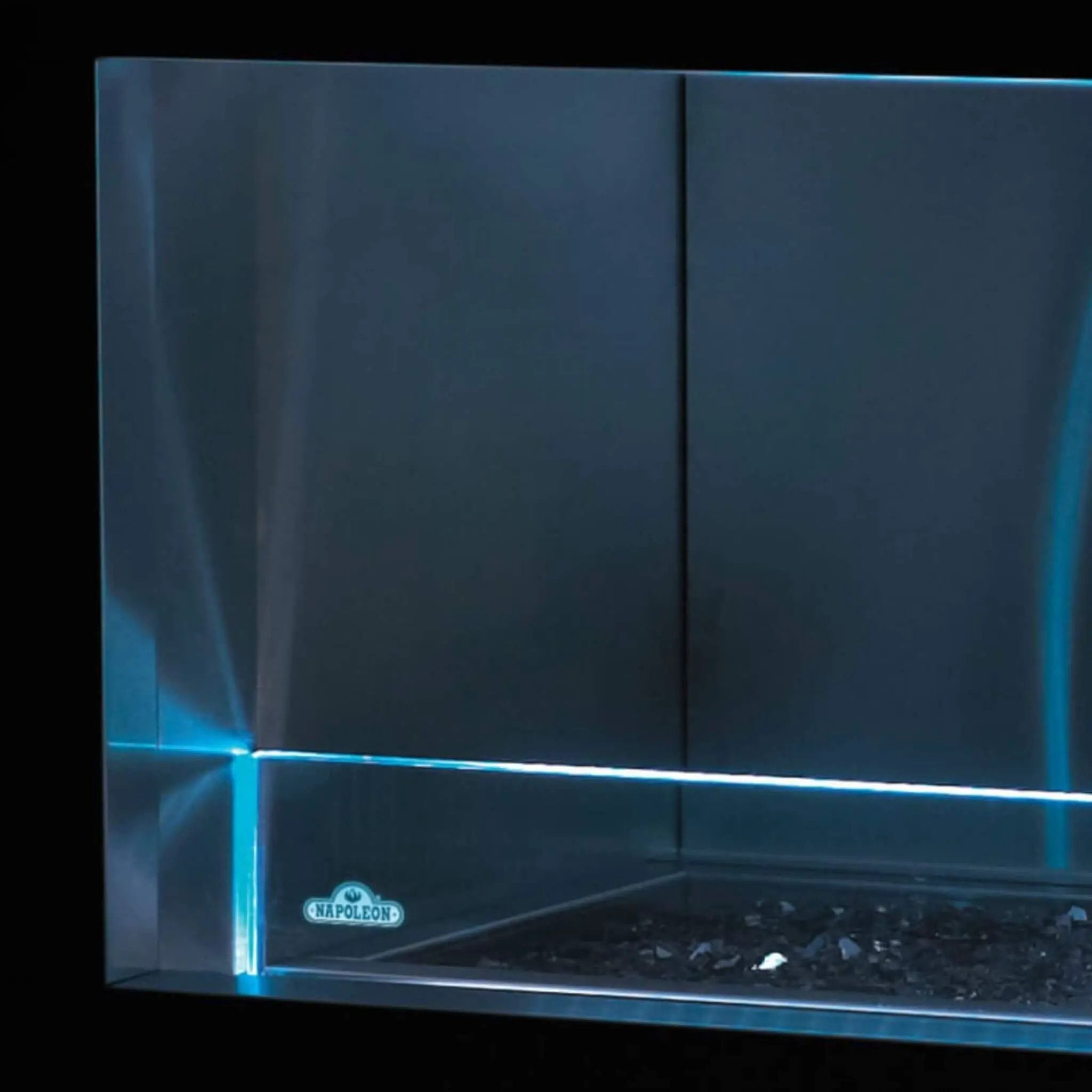 Napoleon Galaxy 48 50-Inch Outdoor Linear See-Thru Electronic Start Natural Gas Fireplace [GSS48STE] (SAK67432) by SAKSBY WHOLESALE