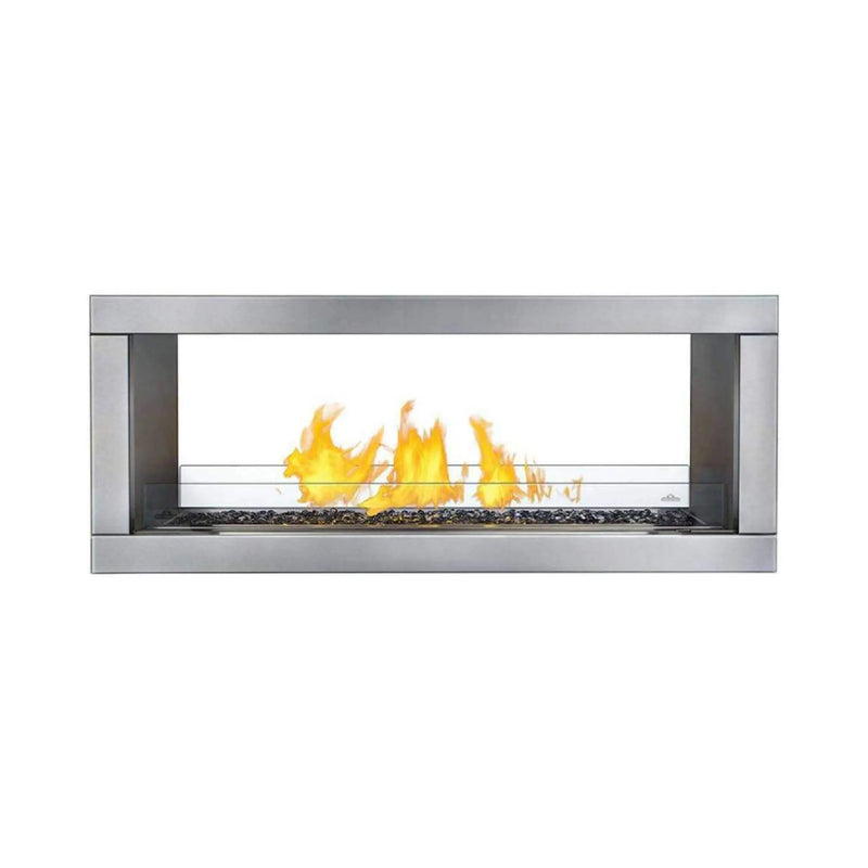 Napoleon Galaxy 48 50-Inch Outdoor Linear See-Thru Electronic Start Natural Gas Fireplace [GSS48STE] (SAK67432) by SAKSBY WHOLESALE