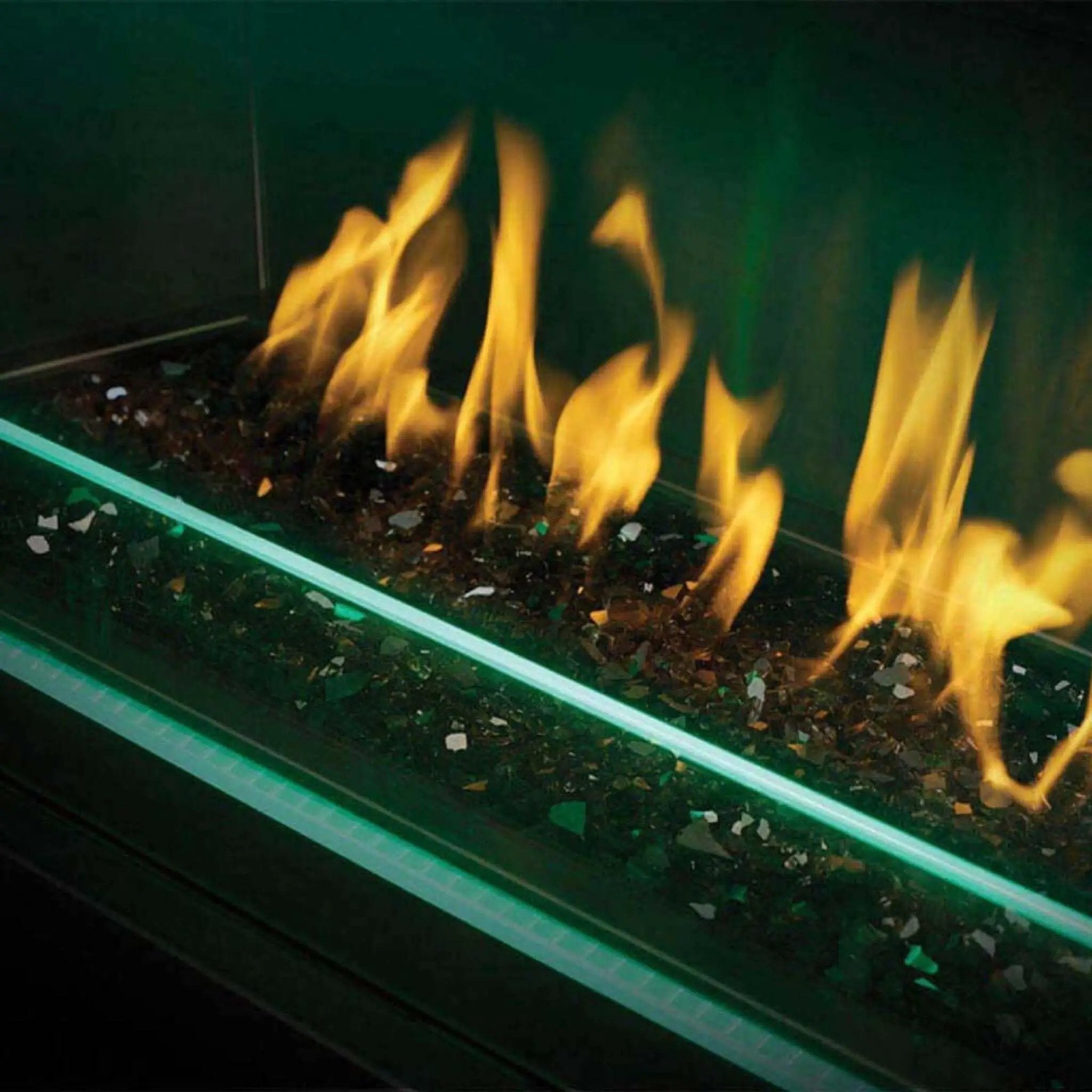 Napoleon Galaxy 48-Inch Outdoor Linear Single-Sided Electronic Start Natural Gas Fireplace [GSS48E] (SAK60567) by SAKSBY WHOLESALE