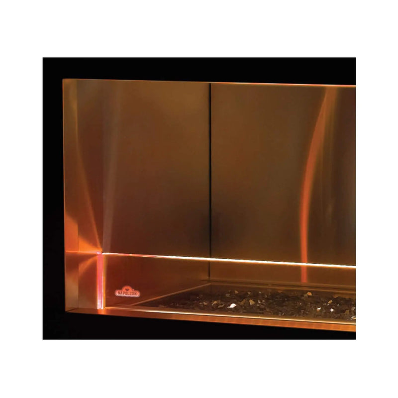 Napoleon Galaxy 48-Inch Outdoor Linear Single-Sided Electronic Start Natural Gas Fireplace [GSS48E] (SAK60567) by SAKSBY WHOLESALE