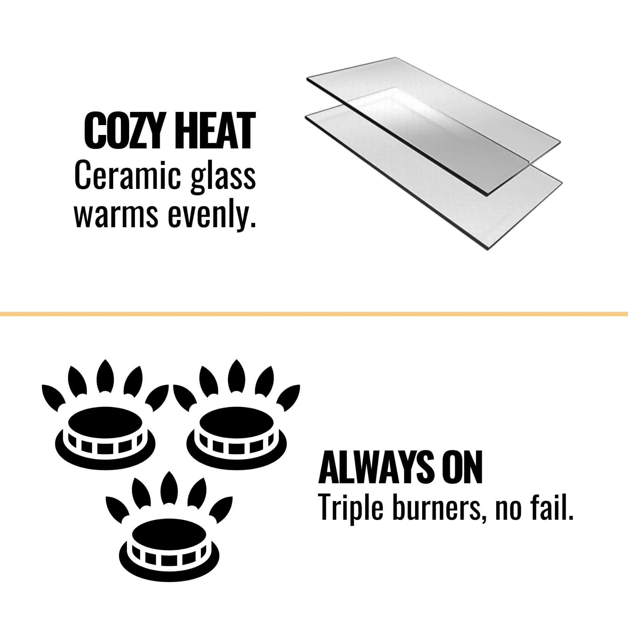 Napoleon Havelock 50 28-Inch Direct Vent Millivolt Ignition Natural Gas Stove [GDS50-1NSB] (SAK37589) by SAKSBY WHOLESALE