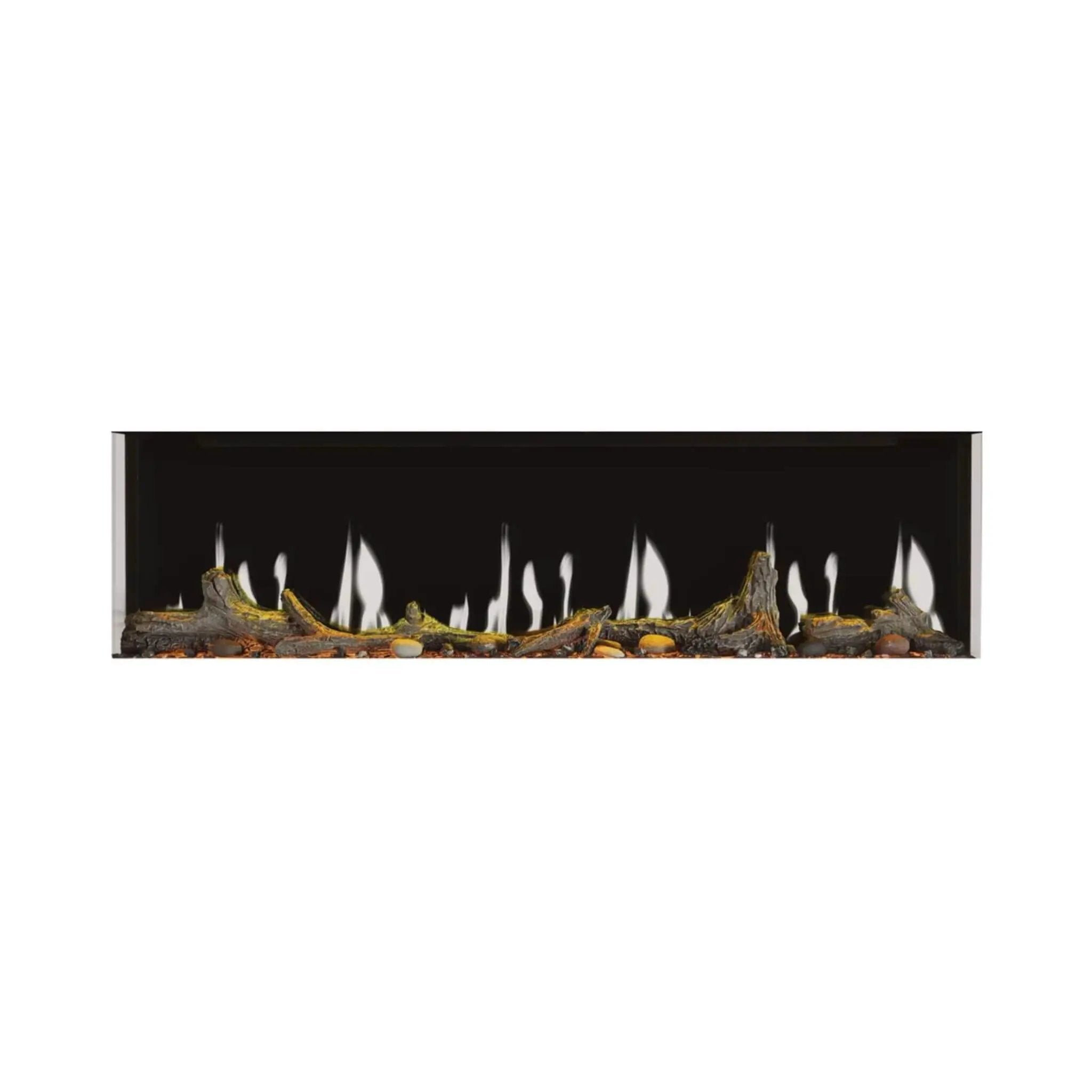 Napoleon Luminex 65-Inch LCD Built-In Electric Fireplace With Remote Control [NEFL65LCD-3SV] (SAK83665) by SAKSBY WHOLESALE