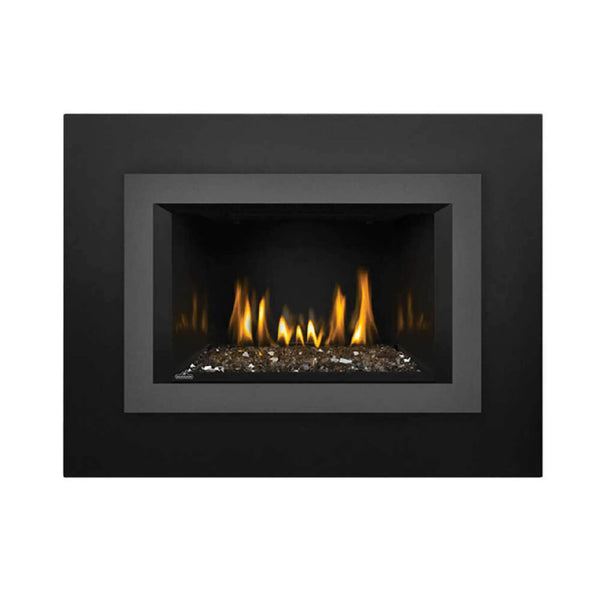Napoleon Oakville 3 Glass Direct Vent Electronic Ignition Natural Gas Fireplace Insert, 28" [GDIG3N] (SAK29675)