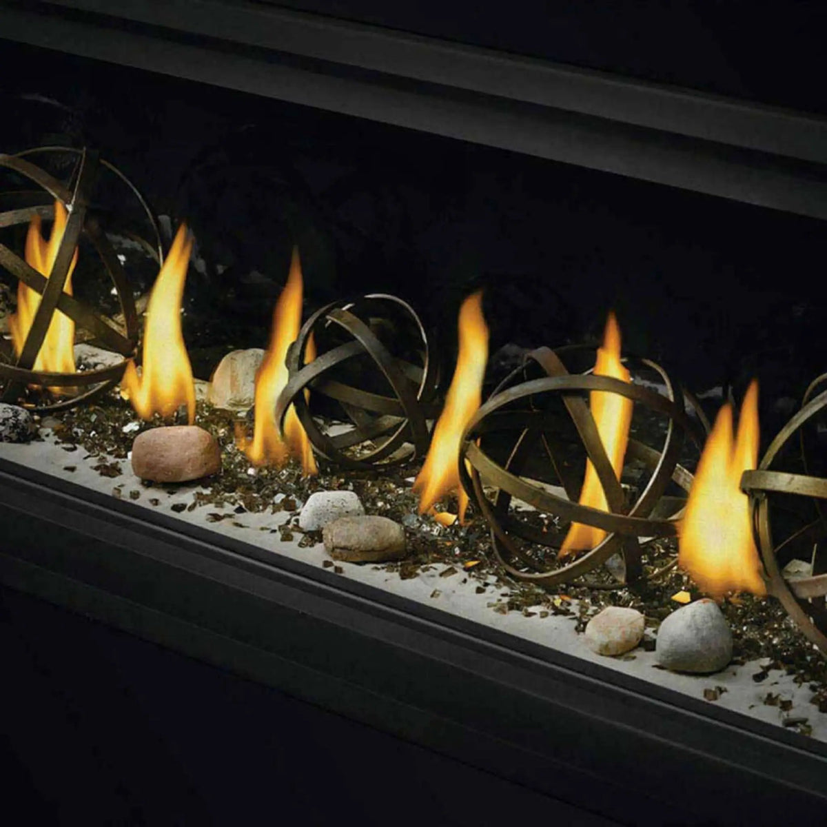 Napoleon Vector 38-Inch See-Through Direct Vent Electronic Ignition Natural Gas Fireplace With eFIRE Bluetooth App [LV38N2-1] (SAK29471) by SAKSBY WHOLESALE