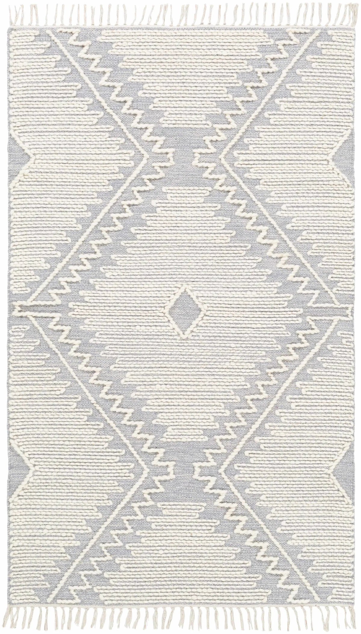 Naranjito Cream/Slate Trellis 2x3 Rug - Clearance, photo 11 of 11