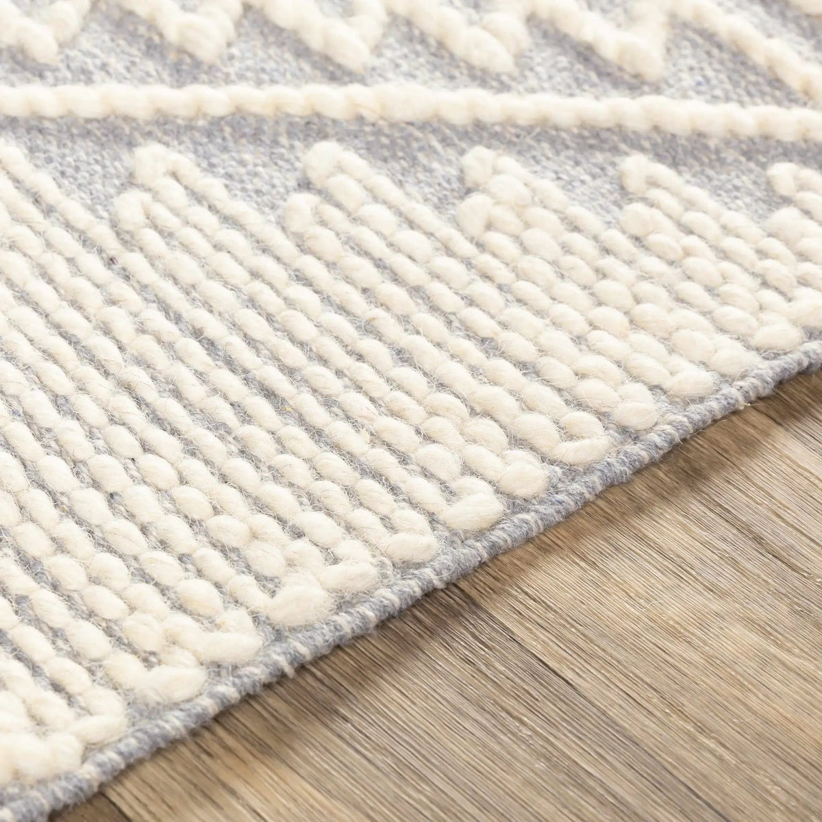 Naranjito Cream/Slate Trellis 2x3 Rug - Clearance, photo 7 of 11