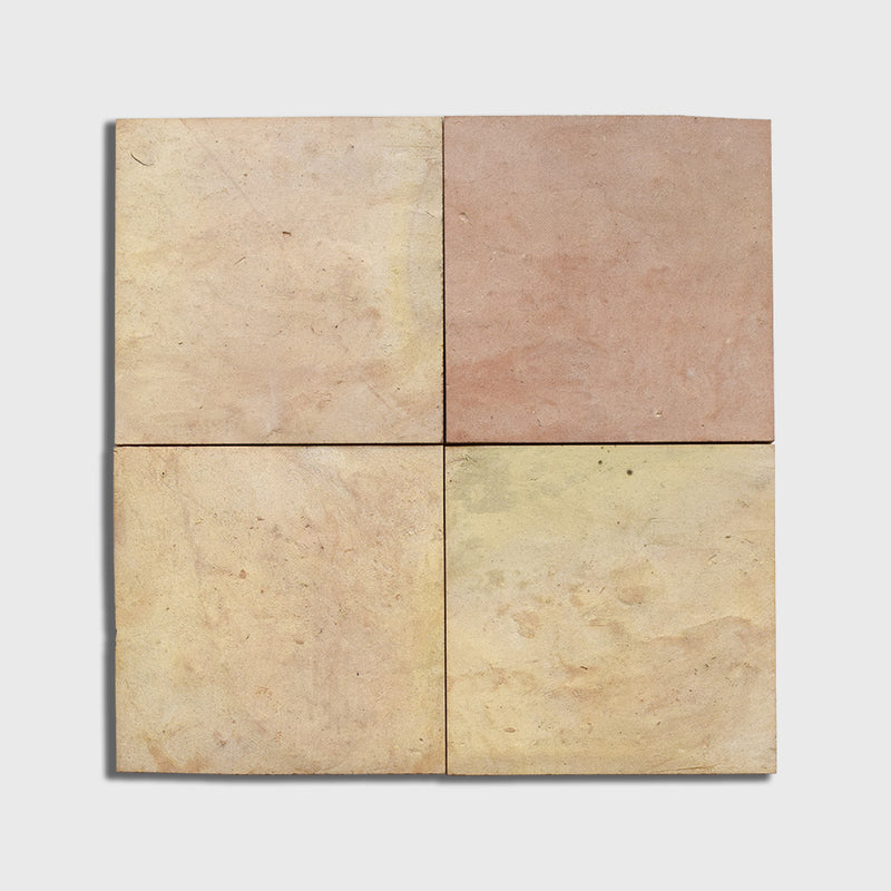 Natural Matte Zellige Tiles 4x4 Zellige Matte 4x4 Tiles