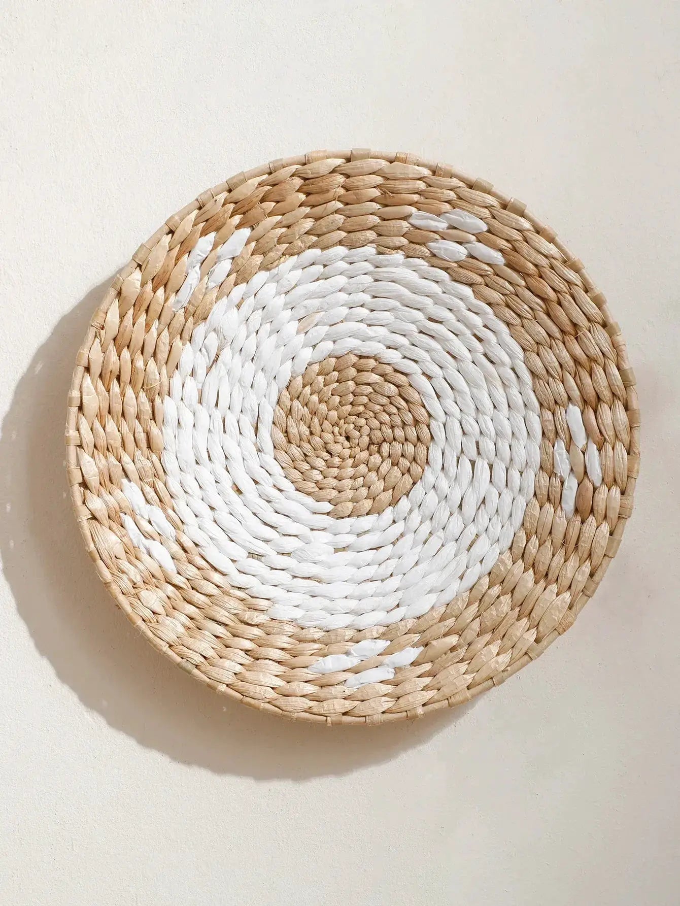 Natural Seagrass Handmade Wall Decor with Organic Texture by House Of Avana