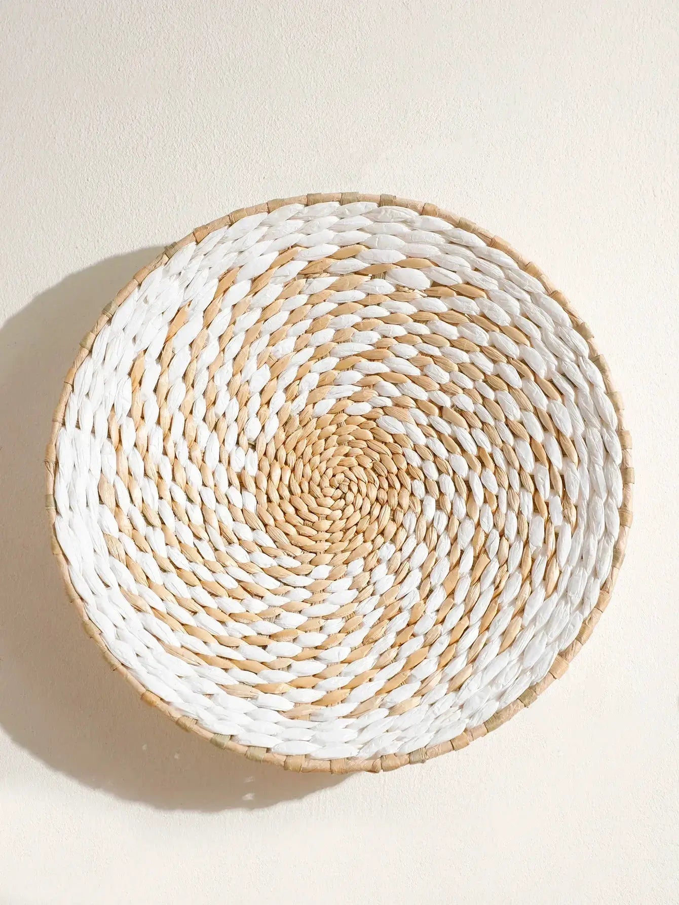 Natural Seagrass Handmade Wall Decor with Organic Texture by House Of Avana