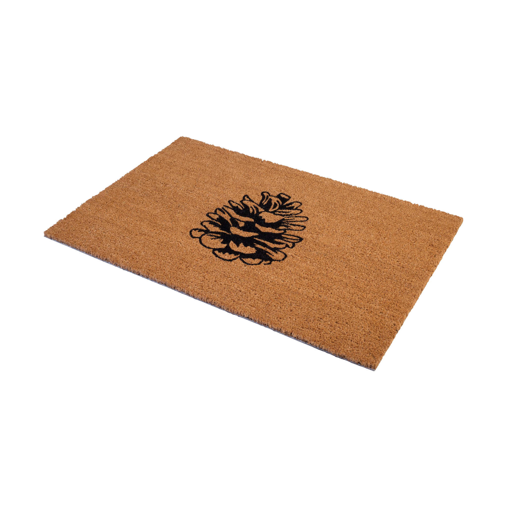 Nature Lover Pine Cone Coir Doormat by Fab Habitat