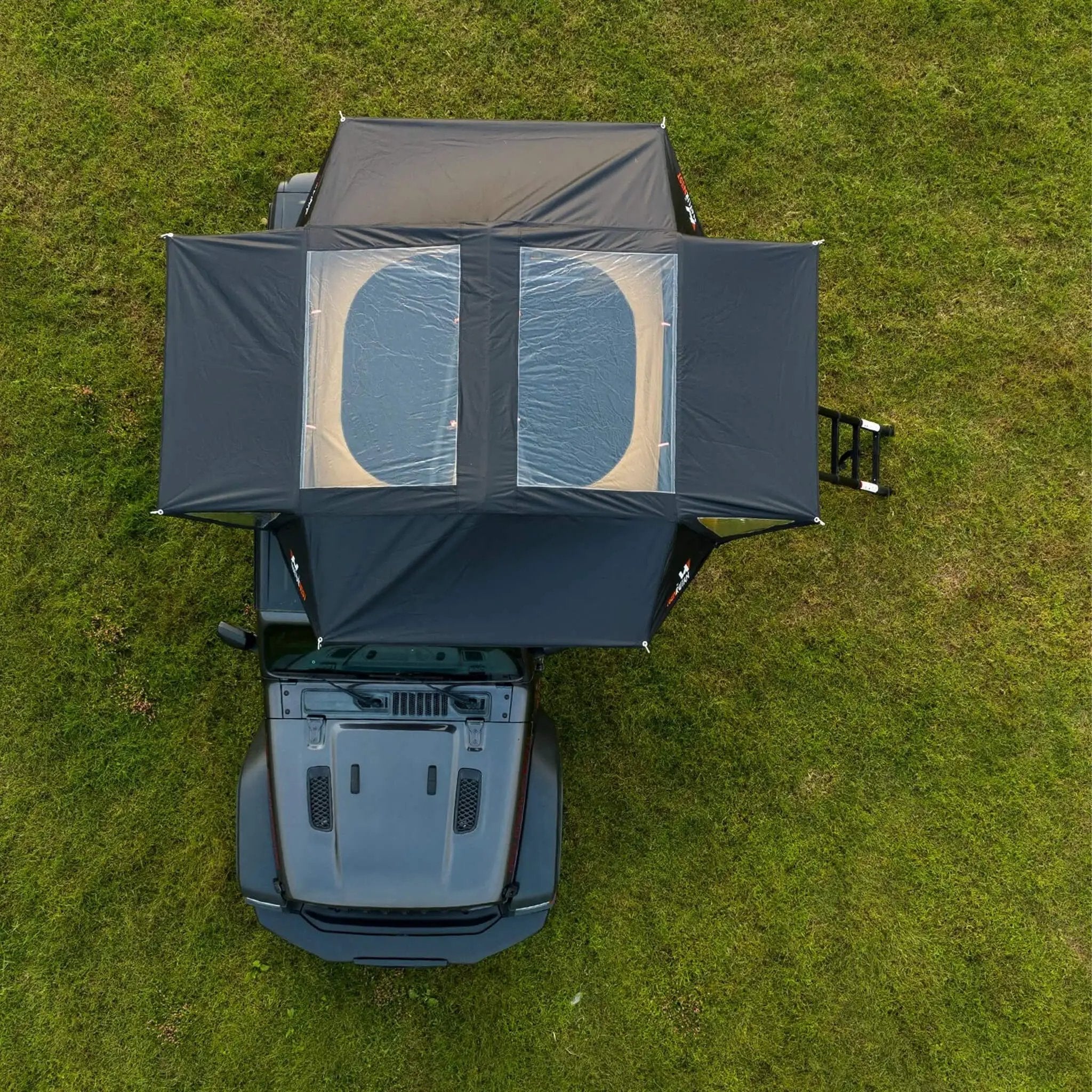 Naturnest Andromeda Khaki Soft-Shell Rooftop Tent With Large Panoramic Skylight & YKK Doors (SAK72384) by SAKSBY WHOLESALE