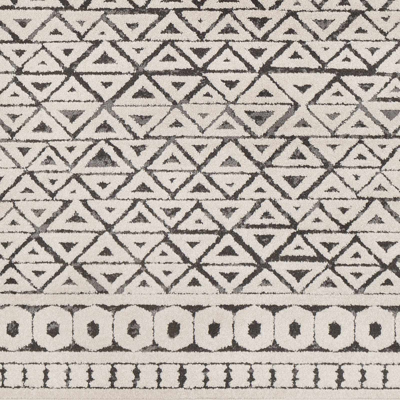 Naylor Beige/Charcoal Rug - Clearance by Boutique Rugs