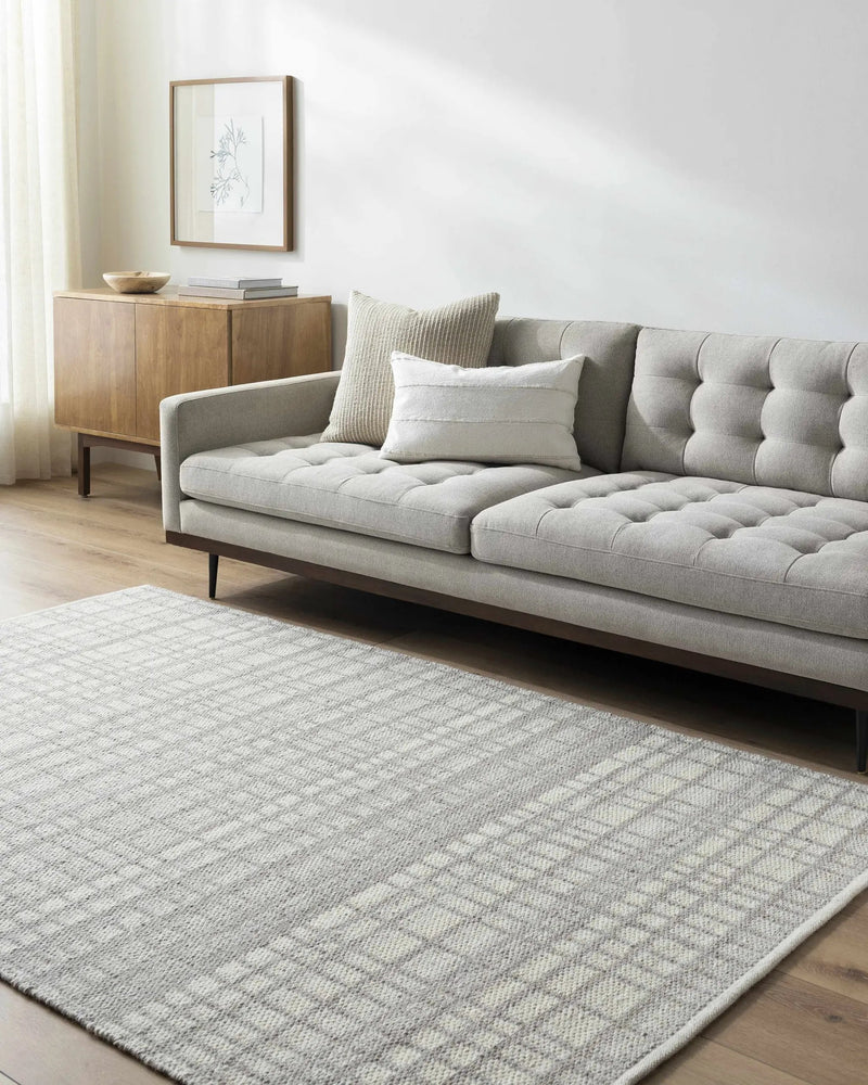 Nissa Light Gray Area Rug - Clearance by Boutique Rugs