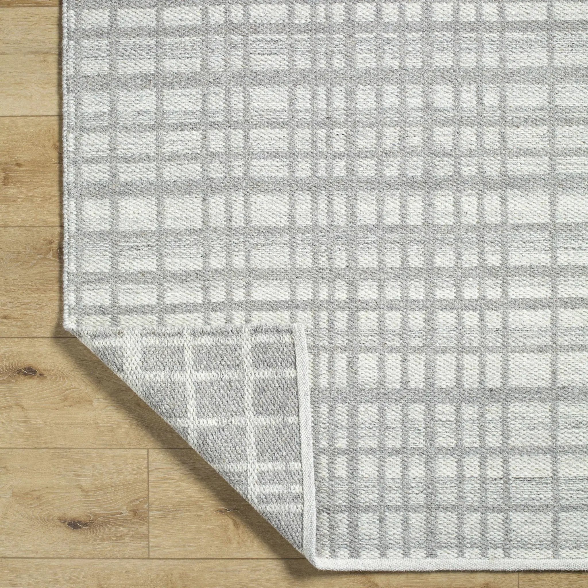 Nissa Light Gray Area Rug - Clearance by Boutique Rugs
