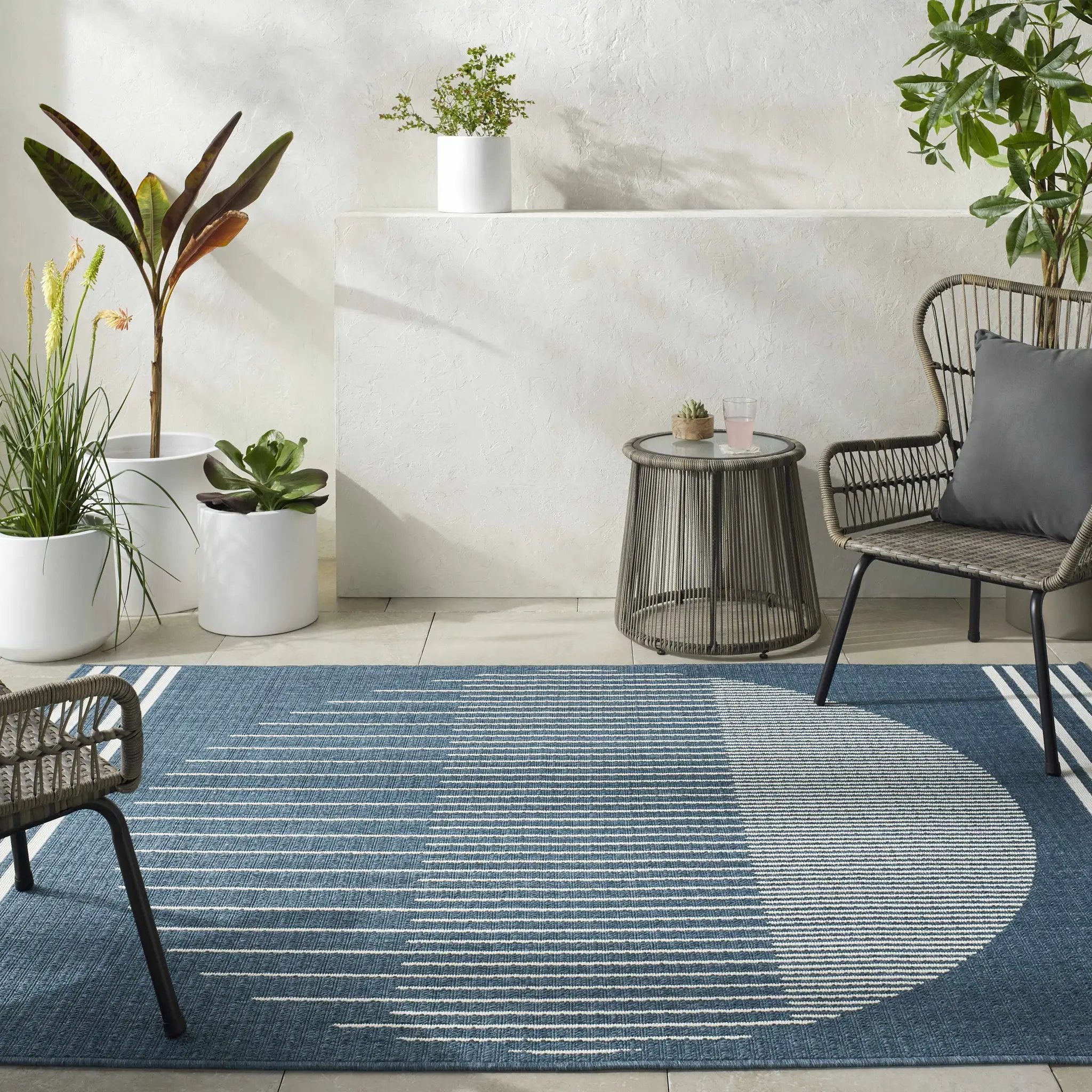 Nabil Outdoor Area Rug - Clearance by Boutique Rugs