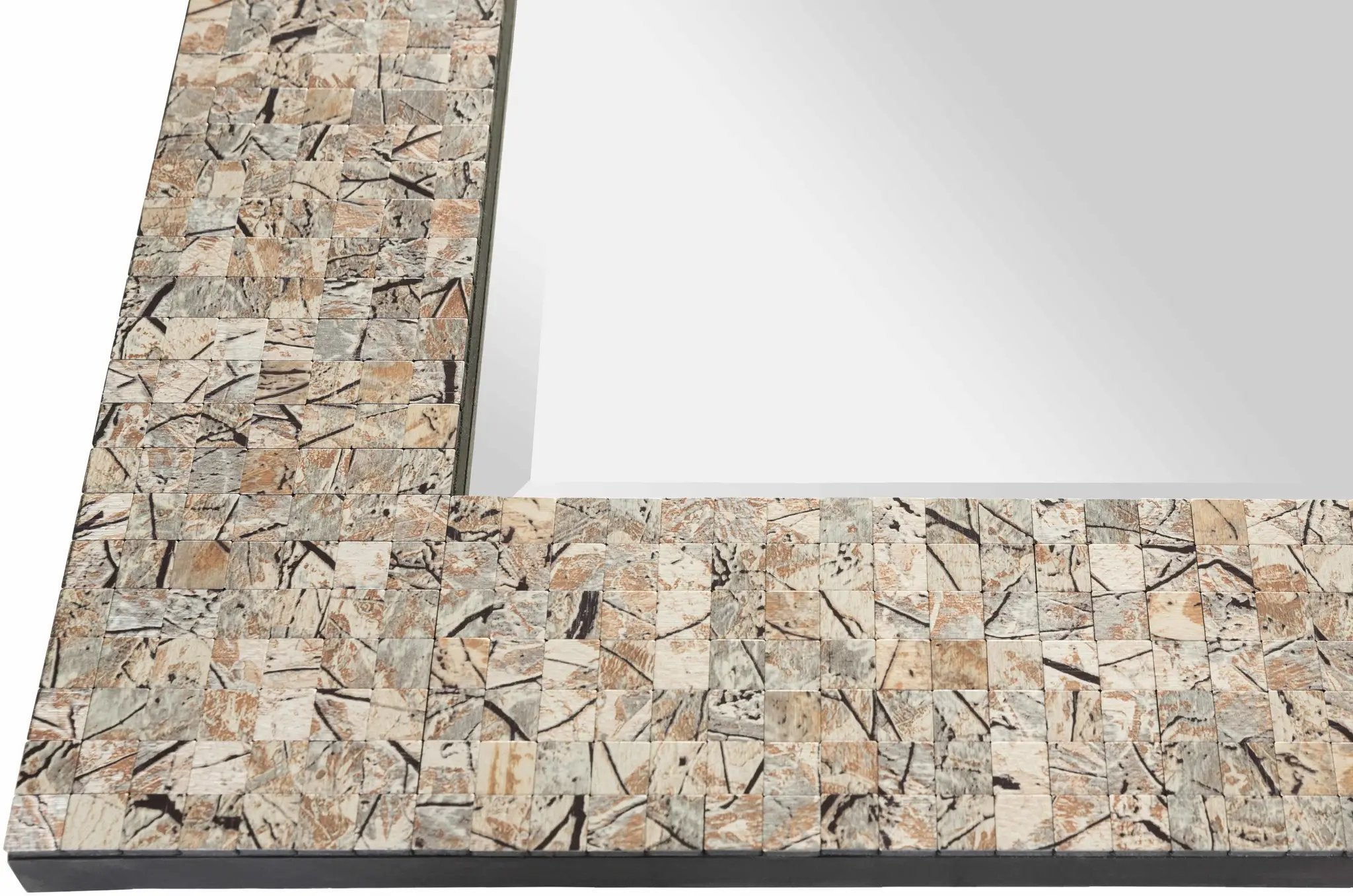 Nicolet Marble Mirror - Clearance by Boutique Rugs