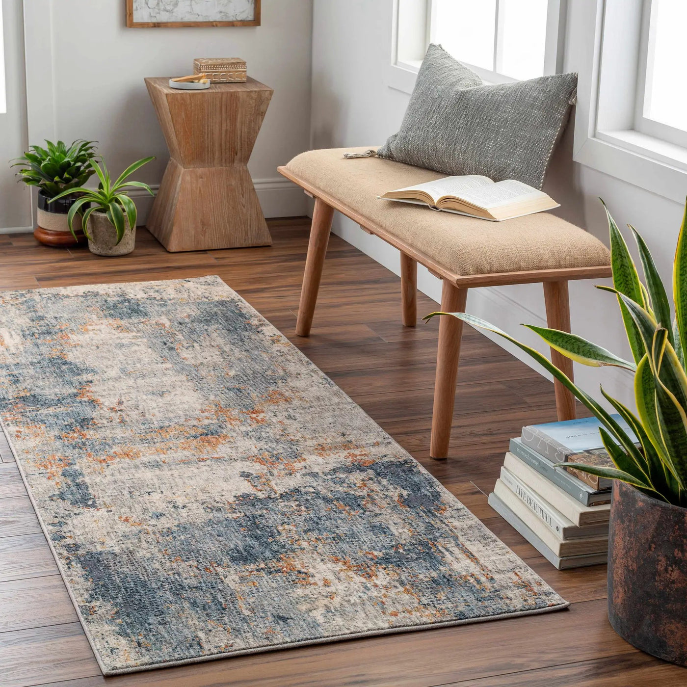 Andreas Luxe Fringe Rug by Boutique Rugs