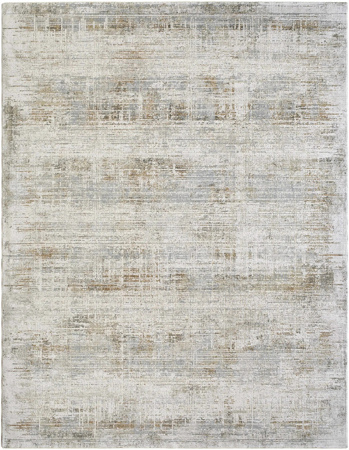 Neron Blue Gray Thick Luxe Abstract Rug