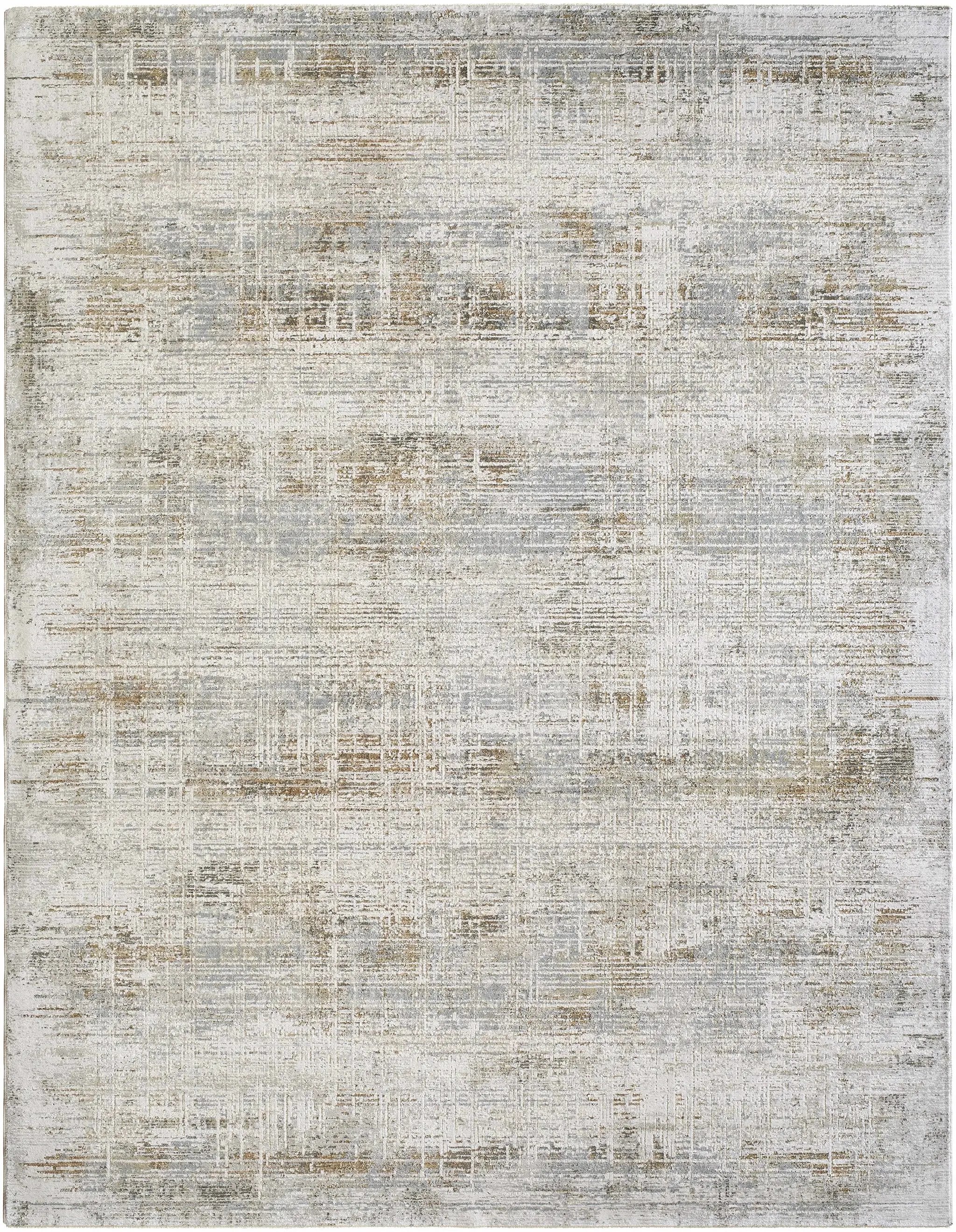 Neron Blue Gray Thick Luxe Abstract Rug by Boutique Rugs