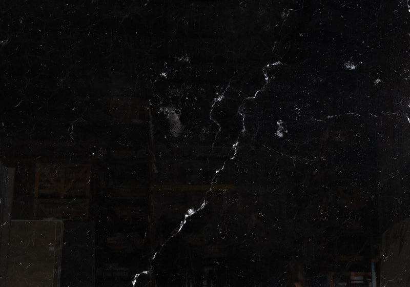 Negro Marquina Polished Marble Slab Random
