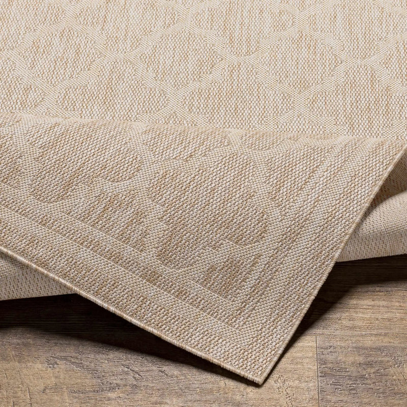 Noam Tan Indoor & Outdoor Rug - Clearance by Boutique Rugs