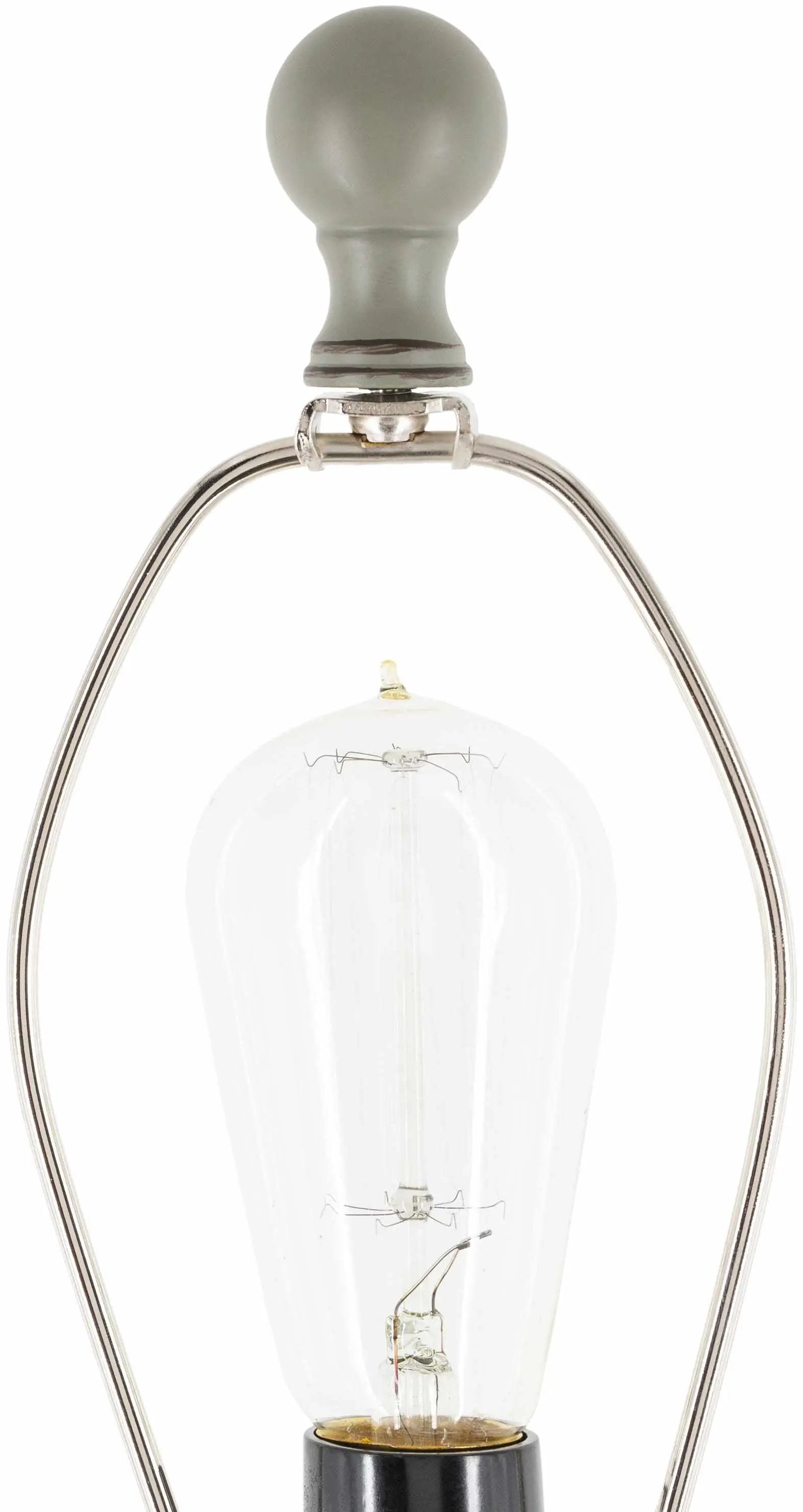 Nelspruit Gray Resin Floor Lamp by Boutique Rugs