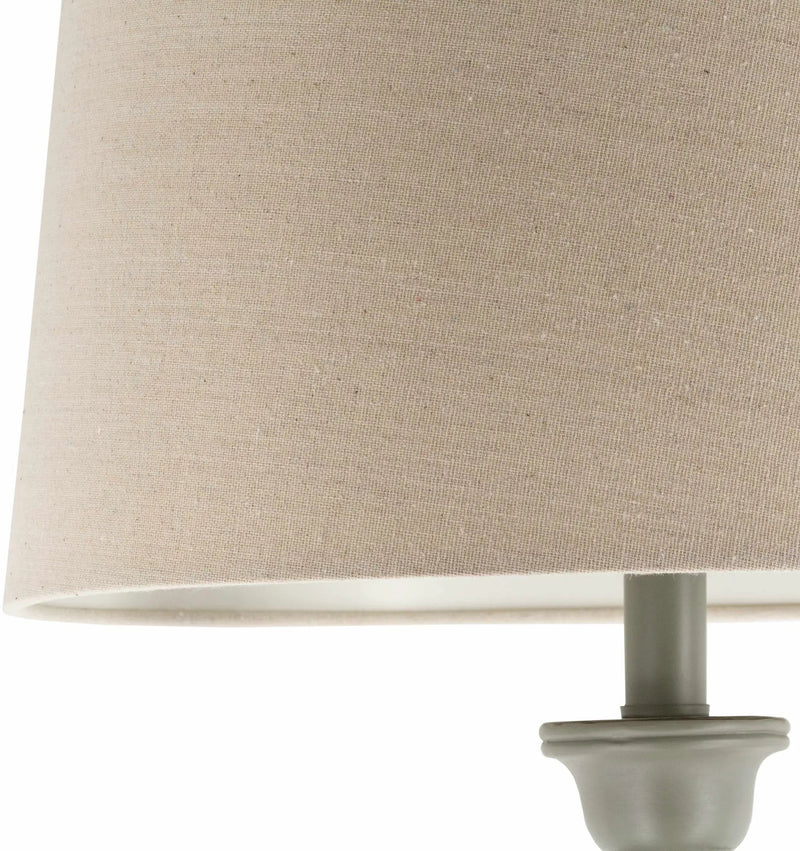 Nelspruit Gray Resin Floor Lamp by Boutique Rugs