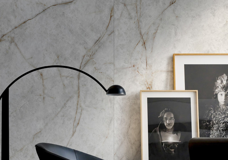 Neolith Himalaya Crystal Ultra Soft Sintered Stone Slab 125x63 room scene