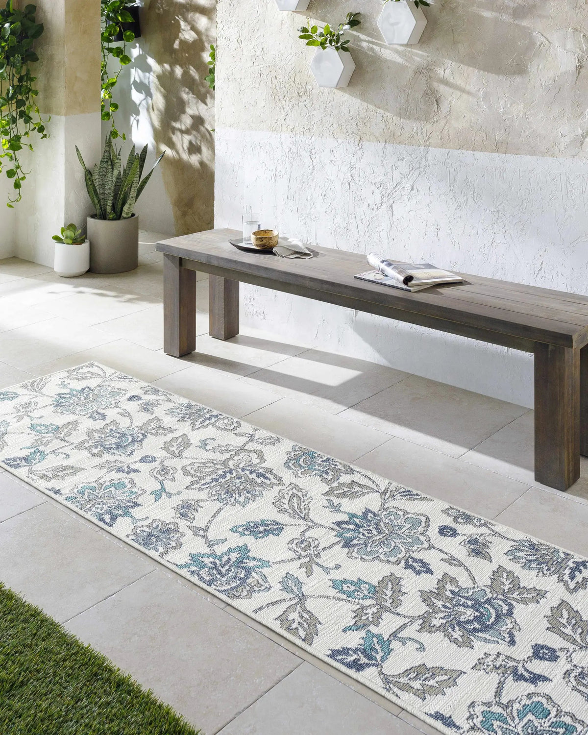 Neon Outdoor Area Rug - Clearance, installed in a room 2