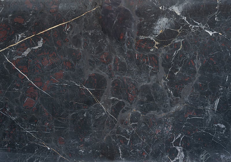 Nero Africano Polished Marble Slab Random