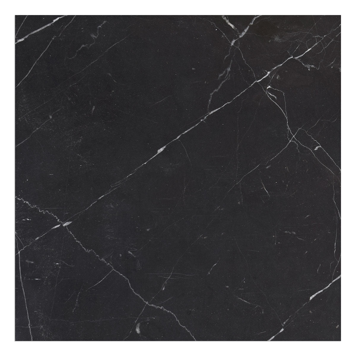 Nero Marquina Premium Honed Marble Tiles 24x24 Marble Honed 24x24 Tiles