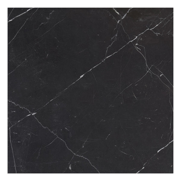 Nero Marquina Premium Honed Marble Tiles 24x24