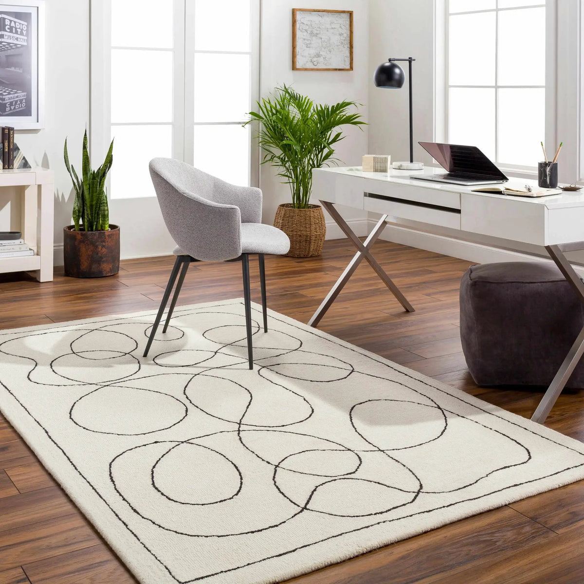 Nery Area Rug - Clearance, installed in a room