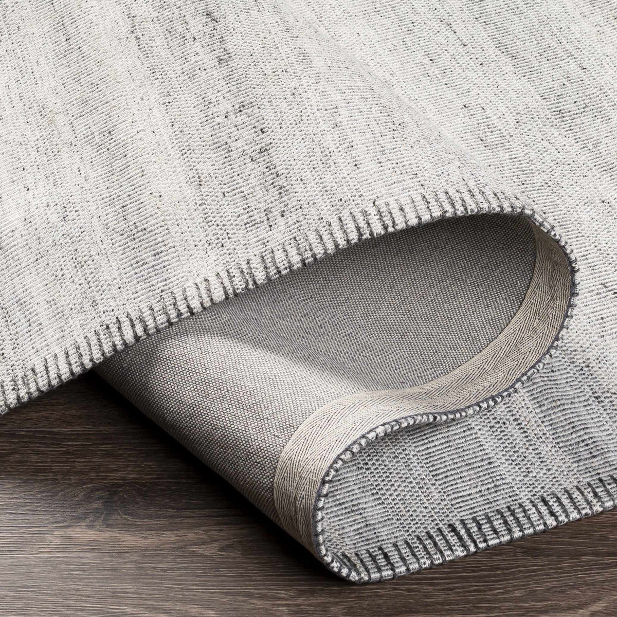 Nettleham Silver Viscose Rug - Clearance, photo 5 of 7