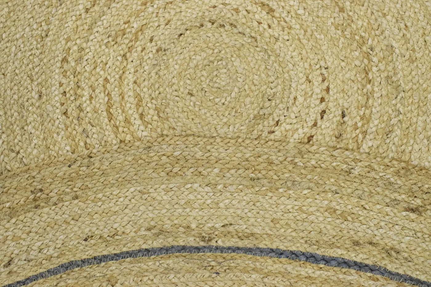 100% ALL NATURAL FIBER HAND BRAIDED BOHO ROUND JUTE RUG | JR25R by The Rug Decor