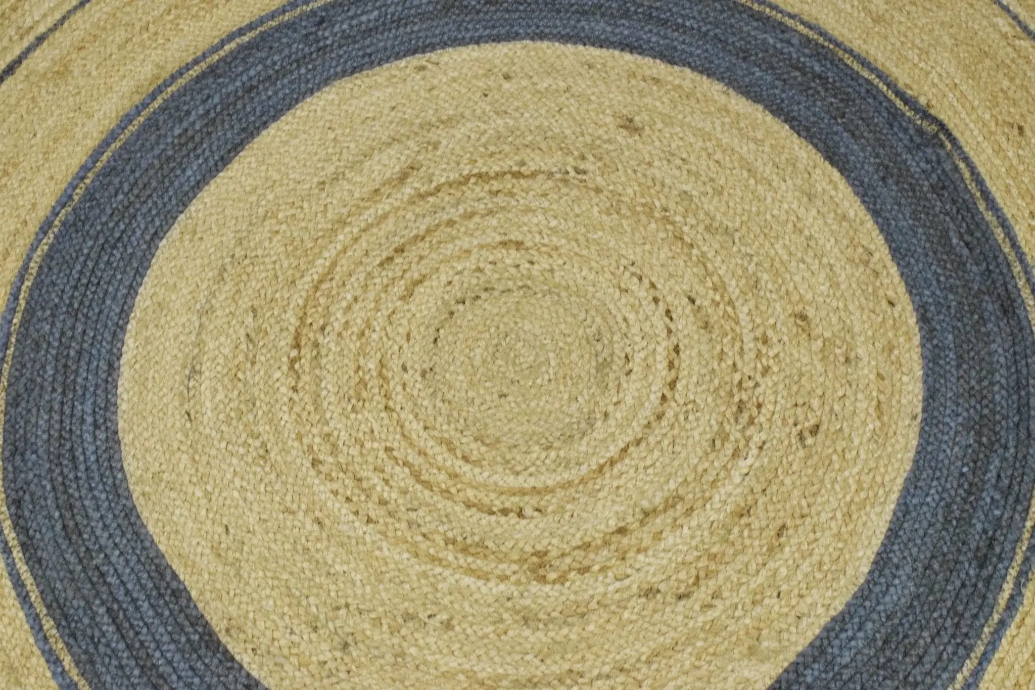 100% ALL NATURAL FIBER HAND BRAIDED BOHO ROUND JUTE RUG | JR25R by The Rug Decor