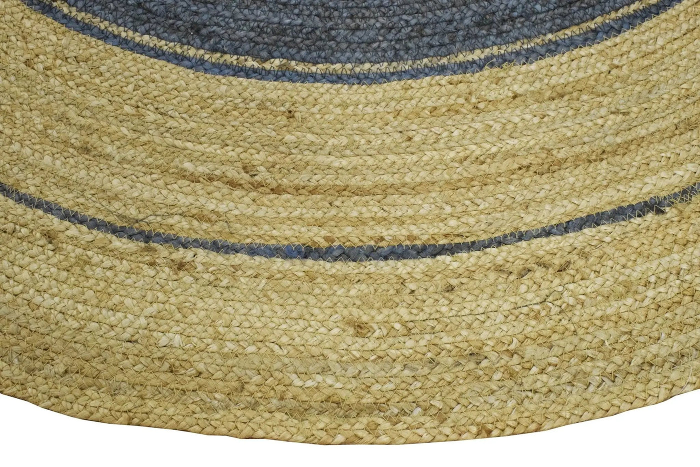 100% ALL NATURAL FIBER HAND BRAIDED BOHO ROUND JUTE RUG | JR25R by The Rug Decor