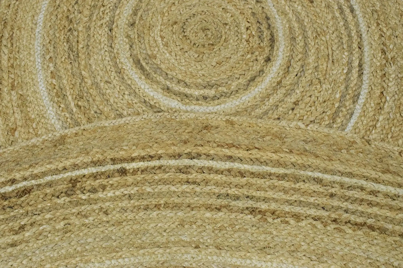 100% ALL NATURAL FIBER HAND BRAIDED BOHO ROUND JUTE RUG | JR5 by The Rug Decor