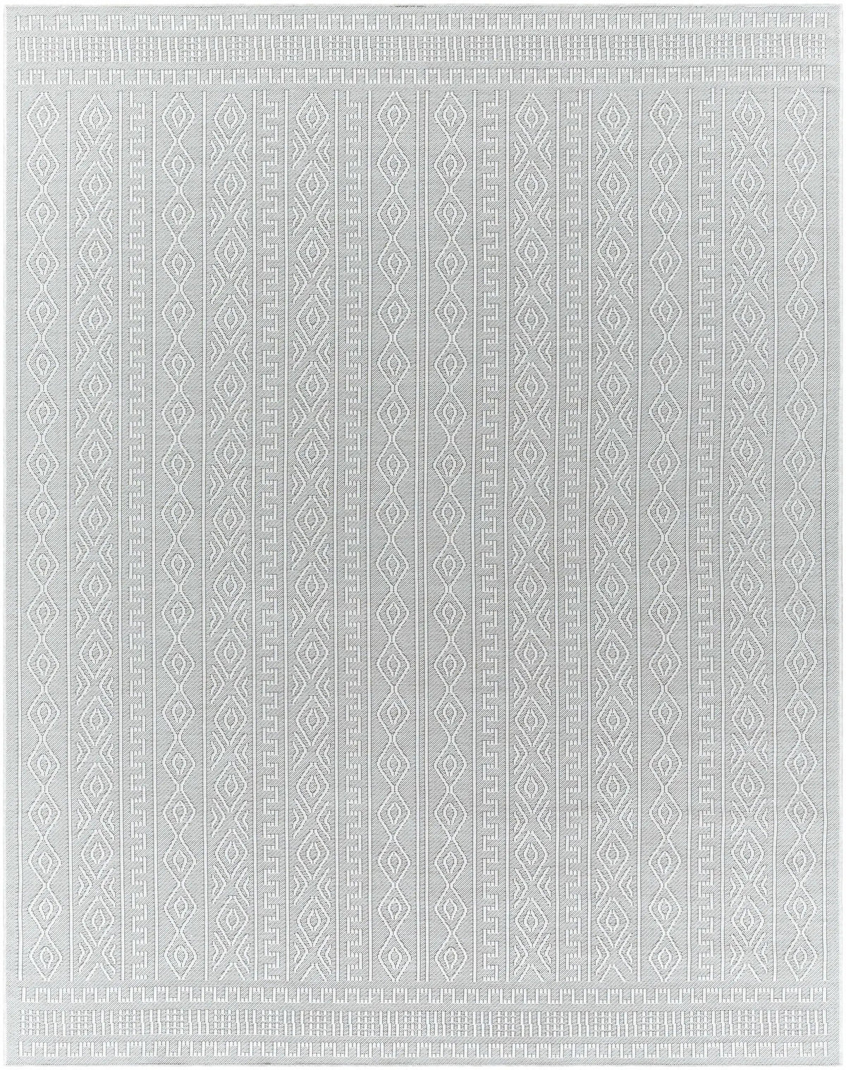 Nuela Light Gray Outdoor Area Rug - Clearance, photo 10 of 10