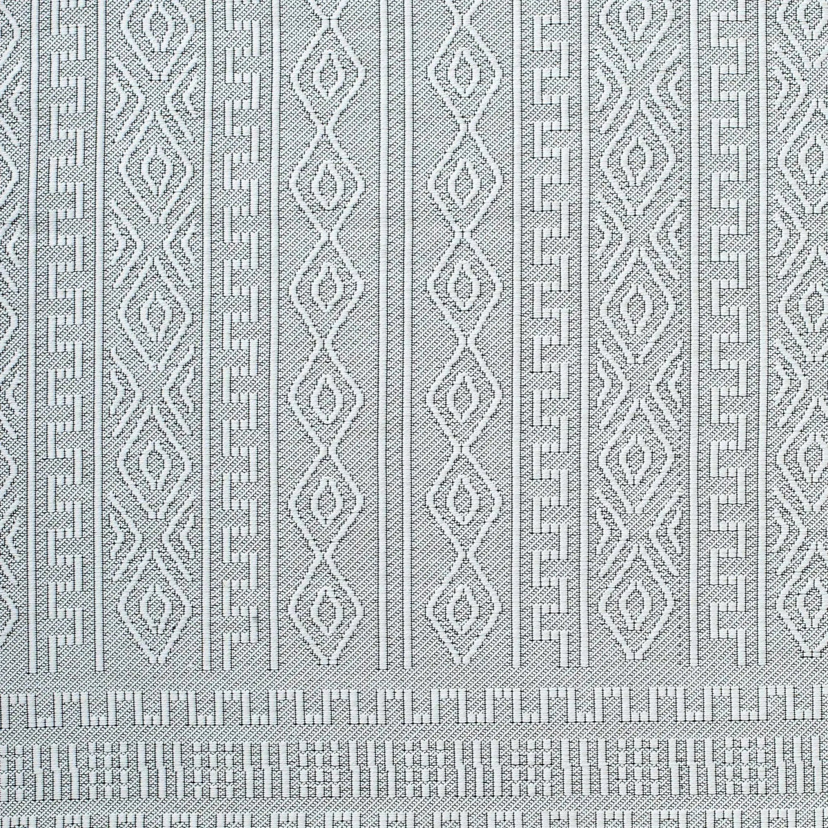 Nuela Light Gray Outdoor Area Rug - Clearance, sample swatch