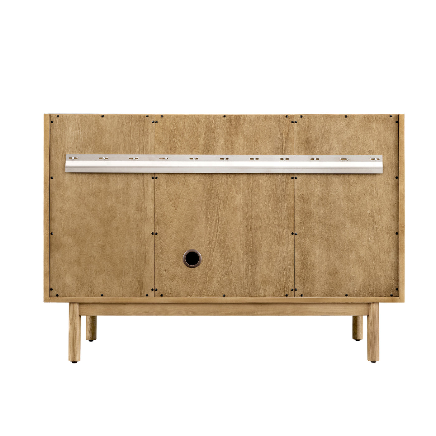 James Martin Laurent 48" Dual Mount Single Bathroom Vanity, Light Natural Oak, view 23